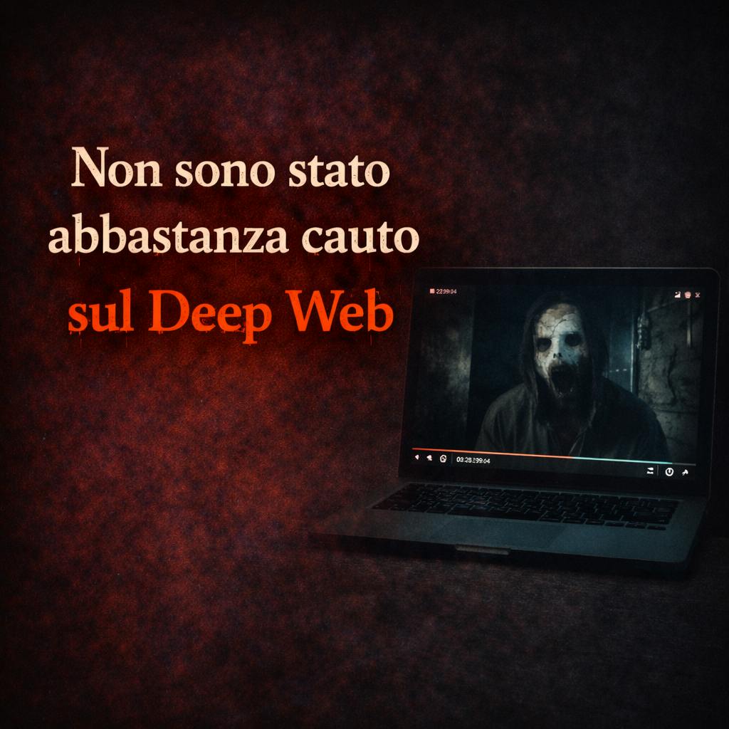 Non sono stato abbastanza cauto sul Deep Web - Racconti Horror Non sono stato abbastanza cauto sul Deep Web - Racconti Horror