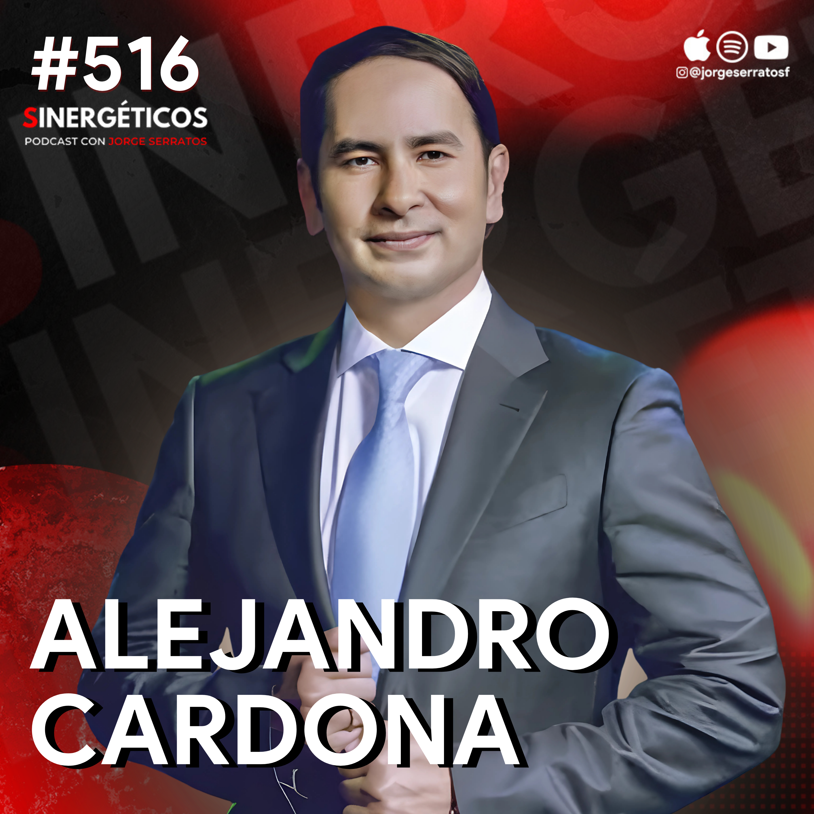El SECRETO de los MILLONARIOS que está en la BIBLIA | Alejandro Cardona | #516 SINERGÉTICOS episode artwork