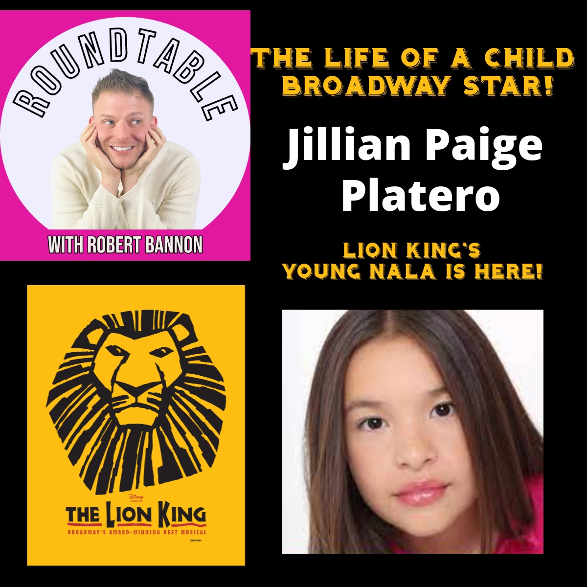Lion King's Young Nala Jillian Paige Platero Is Here To Answer "What Is Life Like For A Kid On Broadway?"