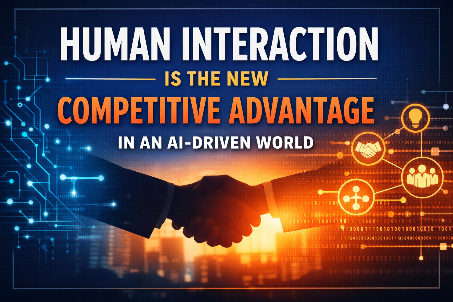 Human Interaction (H.I.) is NOT a Soft-Skill.  It is a business strategy.