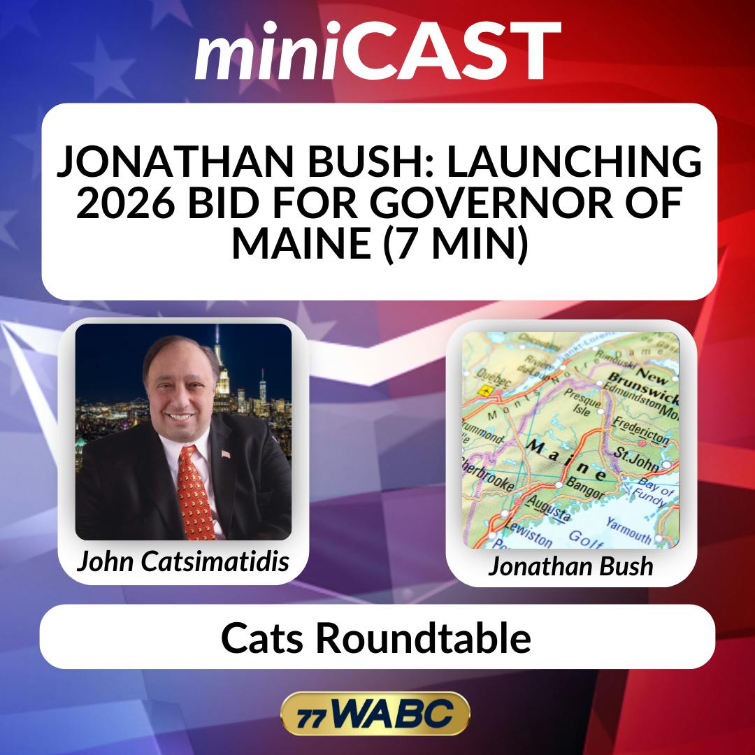 Jonathan Bush: Launching 2026 Bid for Governor of Maine (7 min) Jonathan Bush: Launching 2026 Bid for Governor of Maine (7 min)