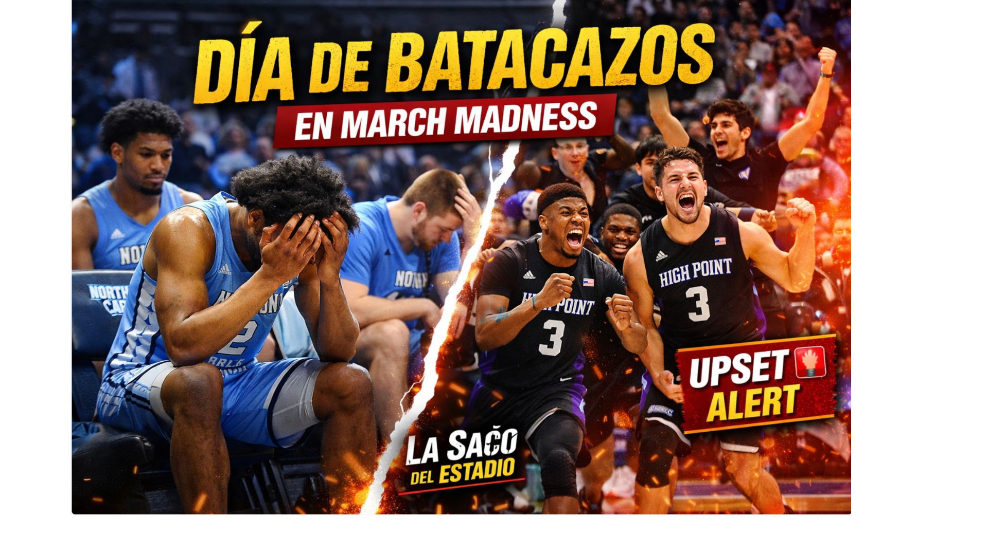 Dia de batacazos en March Madness 🏀 episode artwork