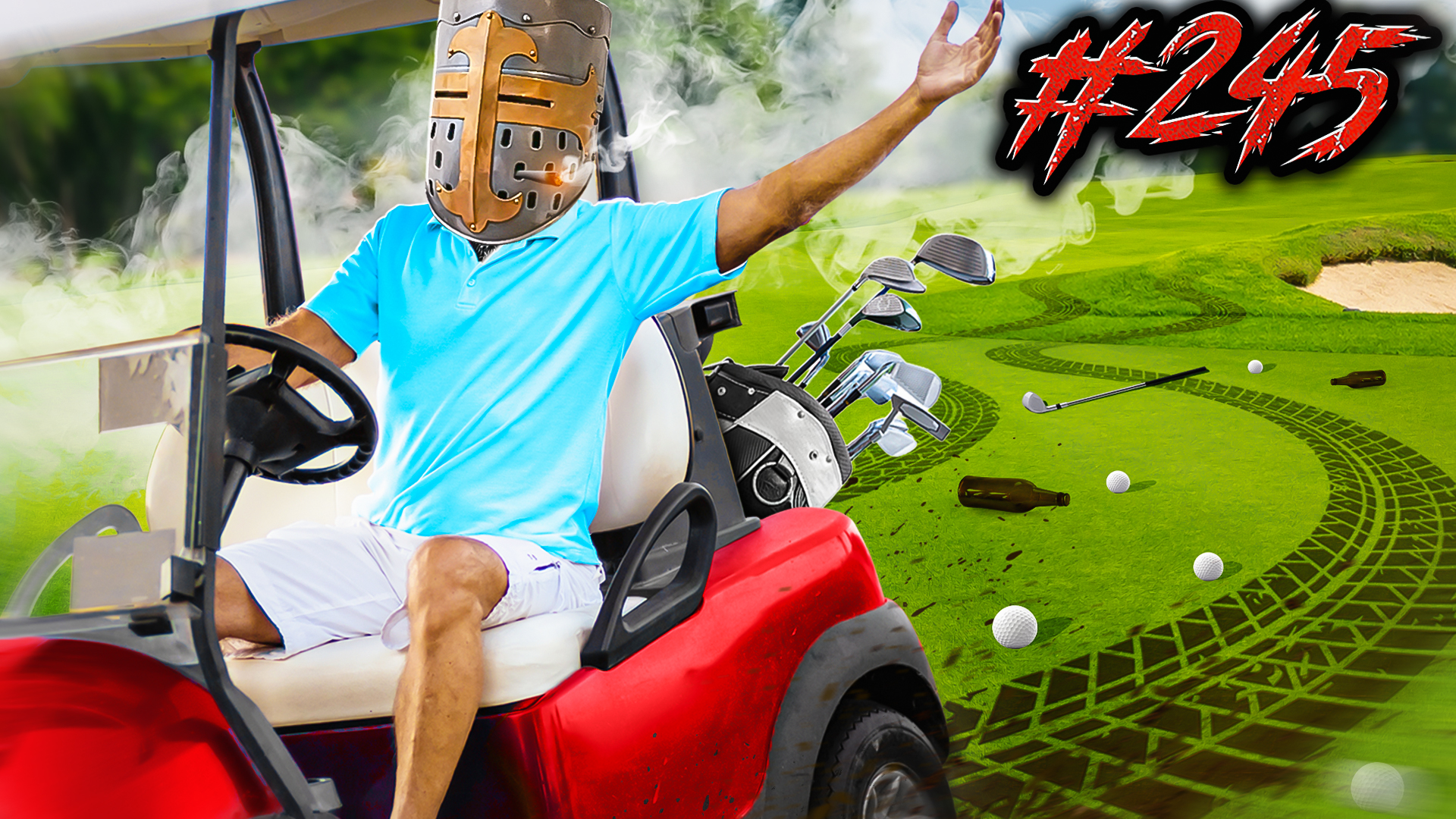 #245 - SwaggerSouls got KICKED OUT of a Golf Course!