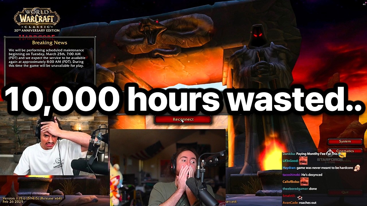 IT's F*CKING OVER | Asmongold TV