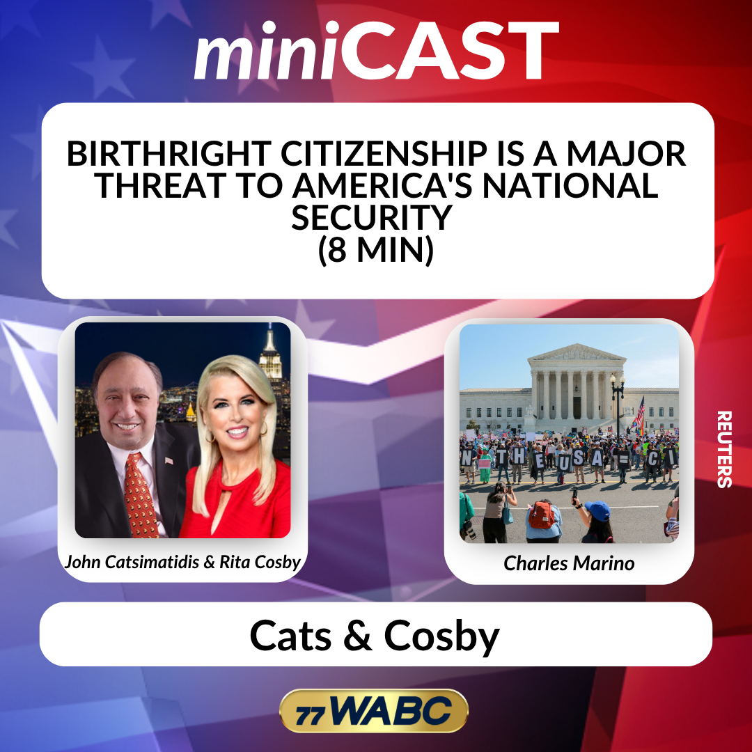 Charles Marino: Birthright Citizenship is a Major Threat to America's National Security (8 min) episode artwork