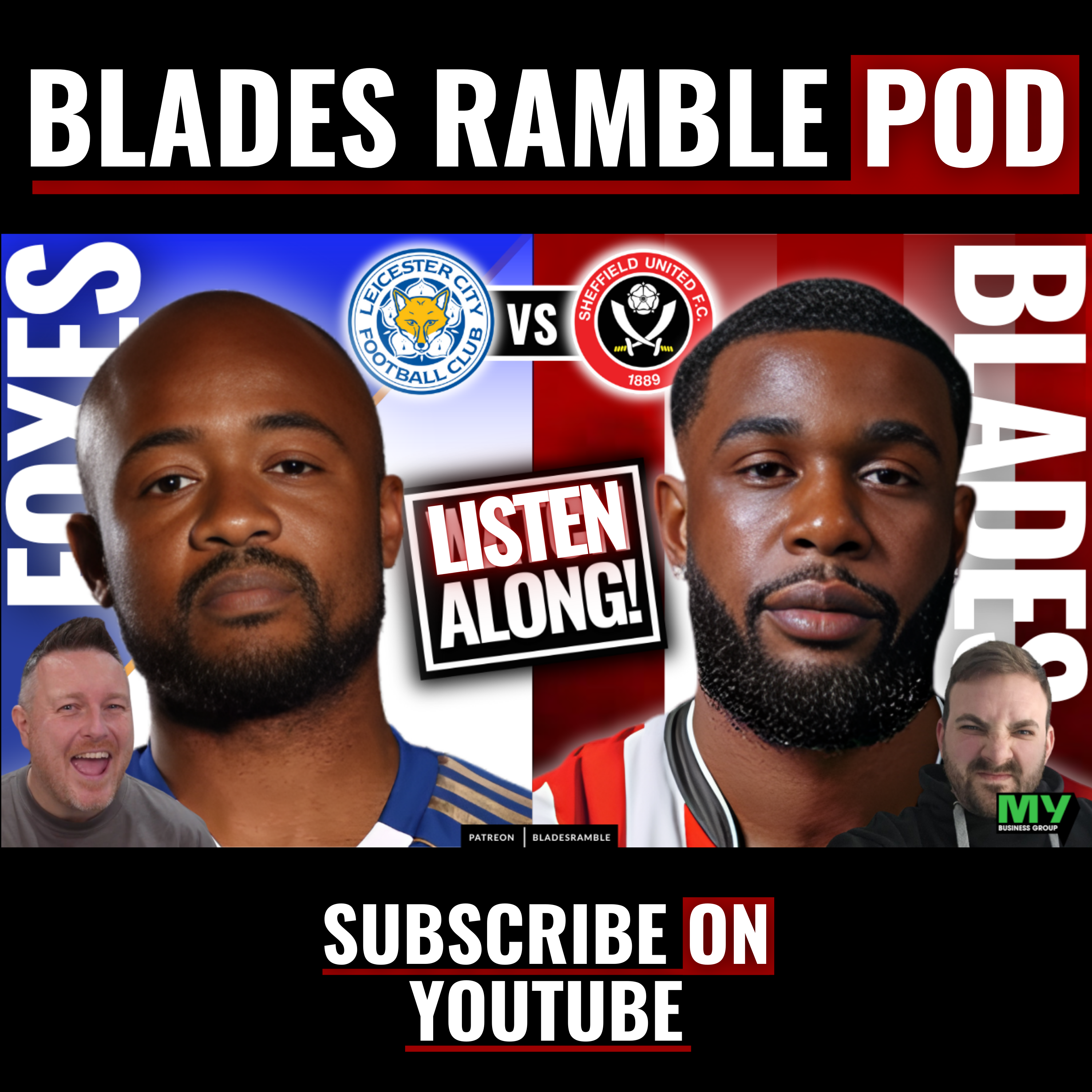 📺⚔️ LISTEN ALONG | LEICESTER CITY vs SHEFFIELD UNITED ⚔️📺