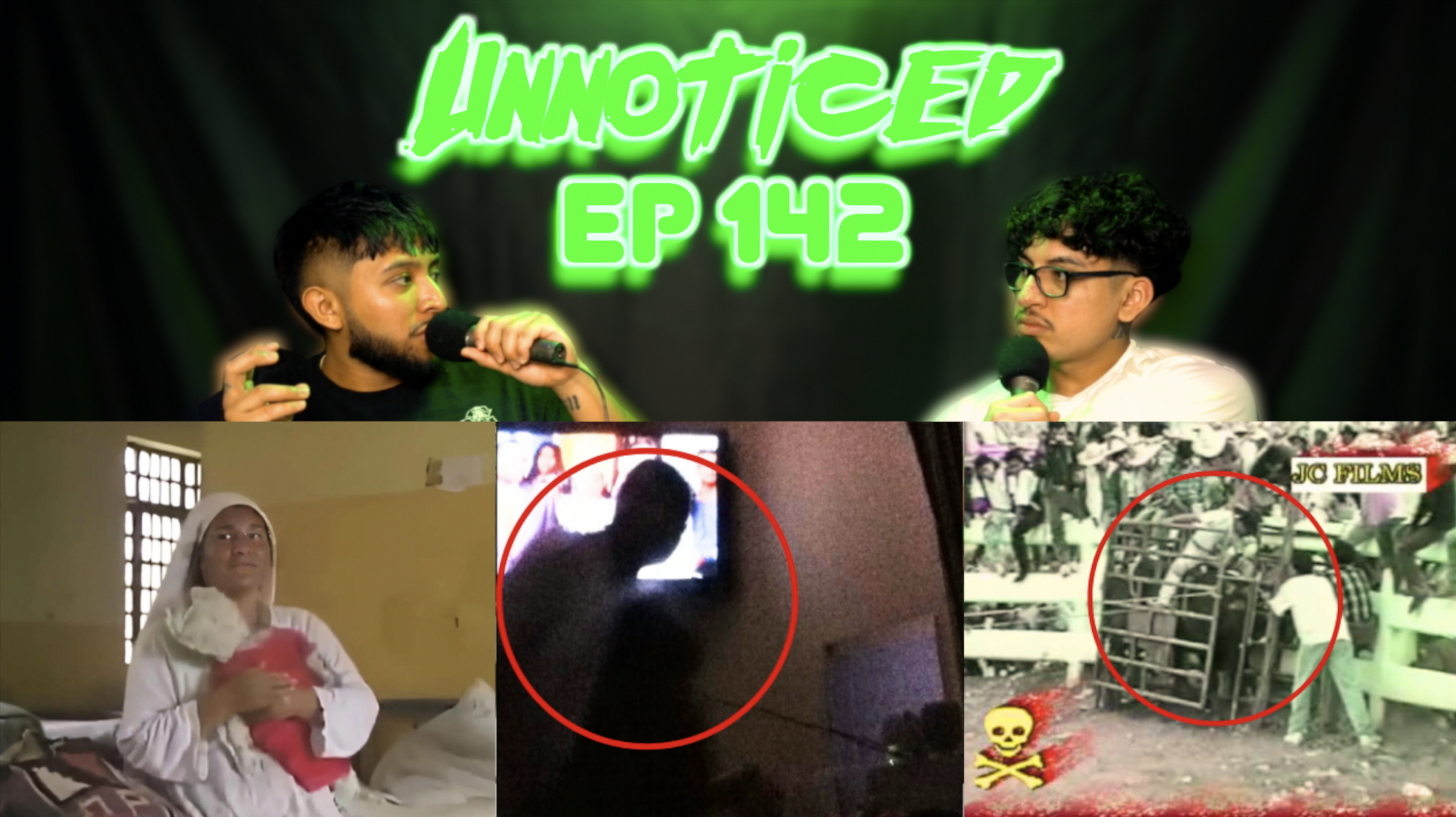 Real Shadow Person Caught On Camera, Disturbing Hispanic Media, The Bloop & MORE SCARY SH*T! | UNNOTICED PODCAST episode artwork