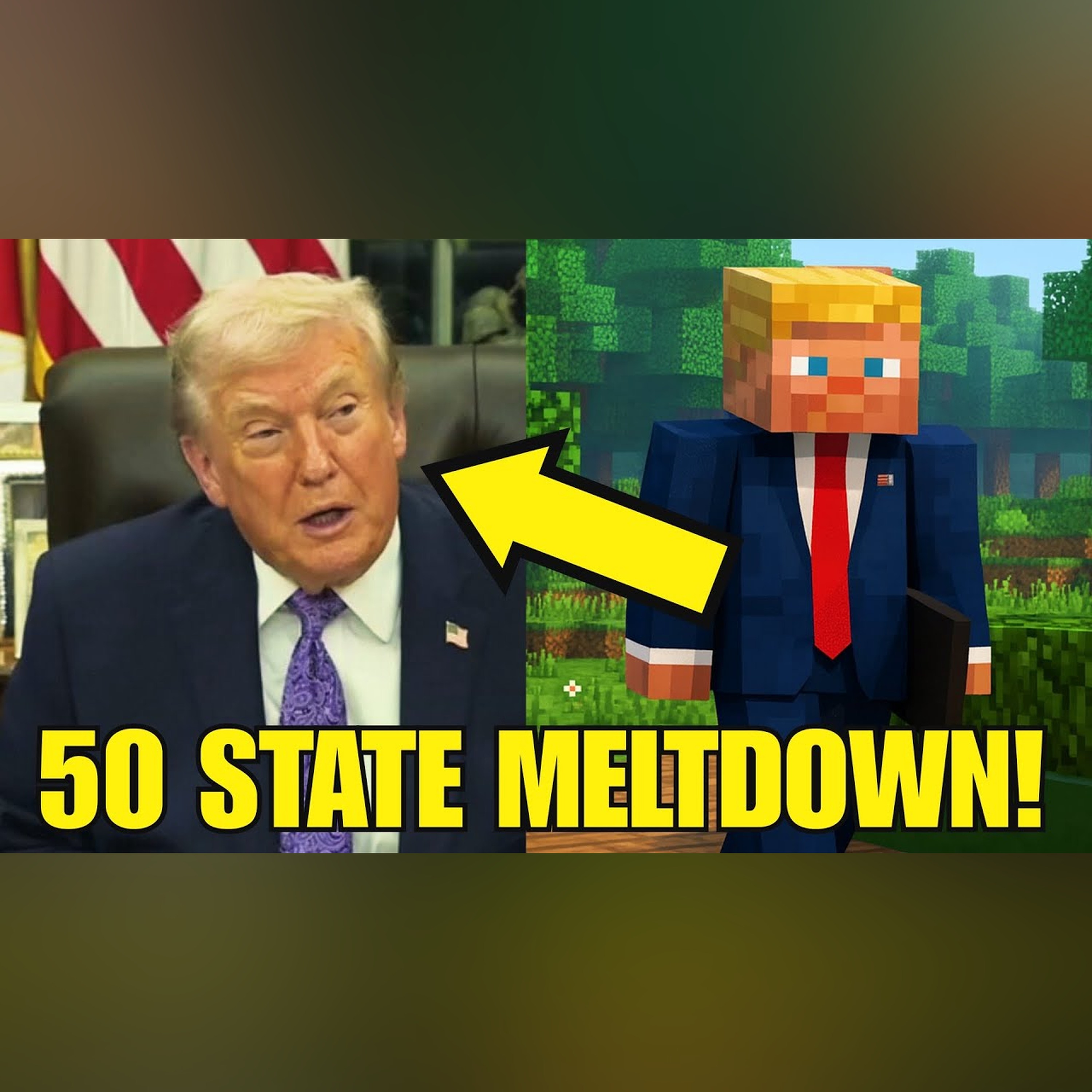 Trump 50 state meltdown episode artwork