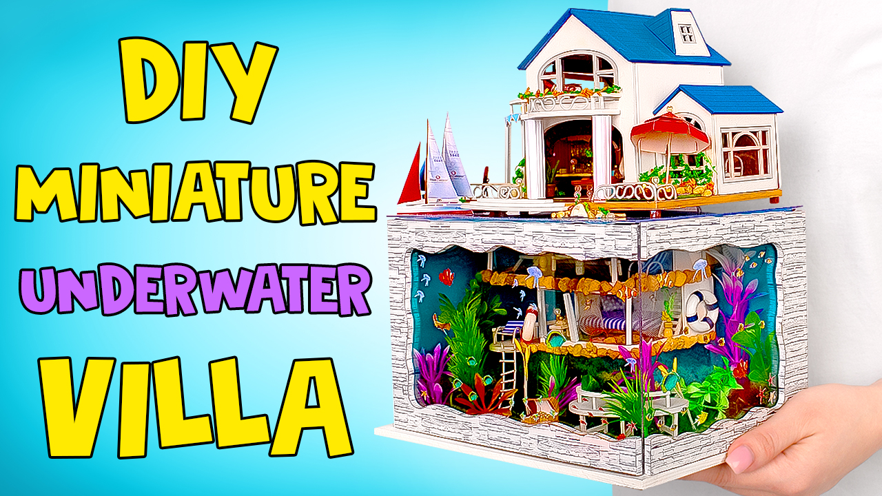 DIY Mini Underwater Villa: A Tiny Ocean Paradise!