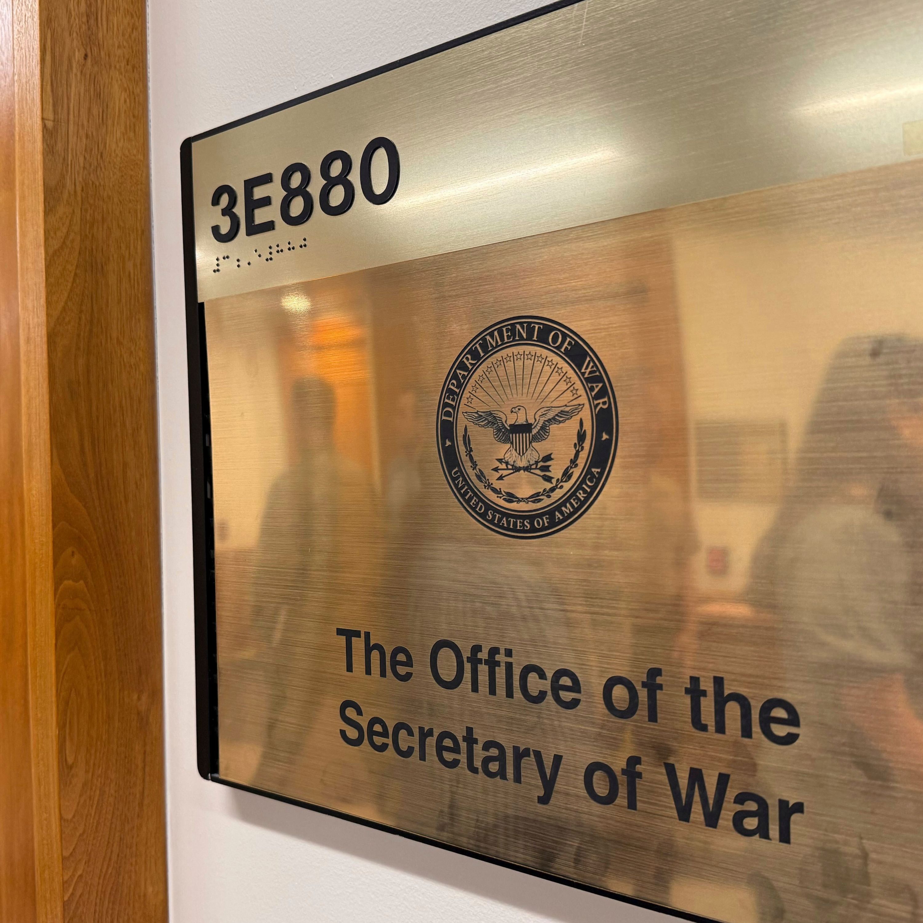 Trump Orders Pentagon Rebranded as Department of War