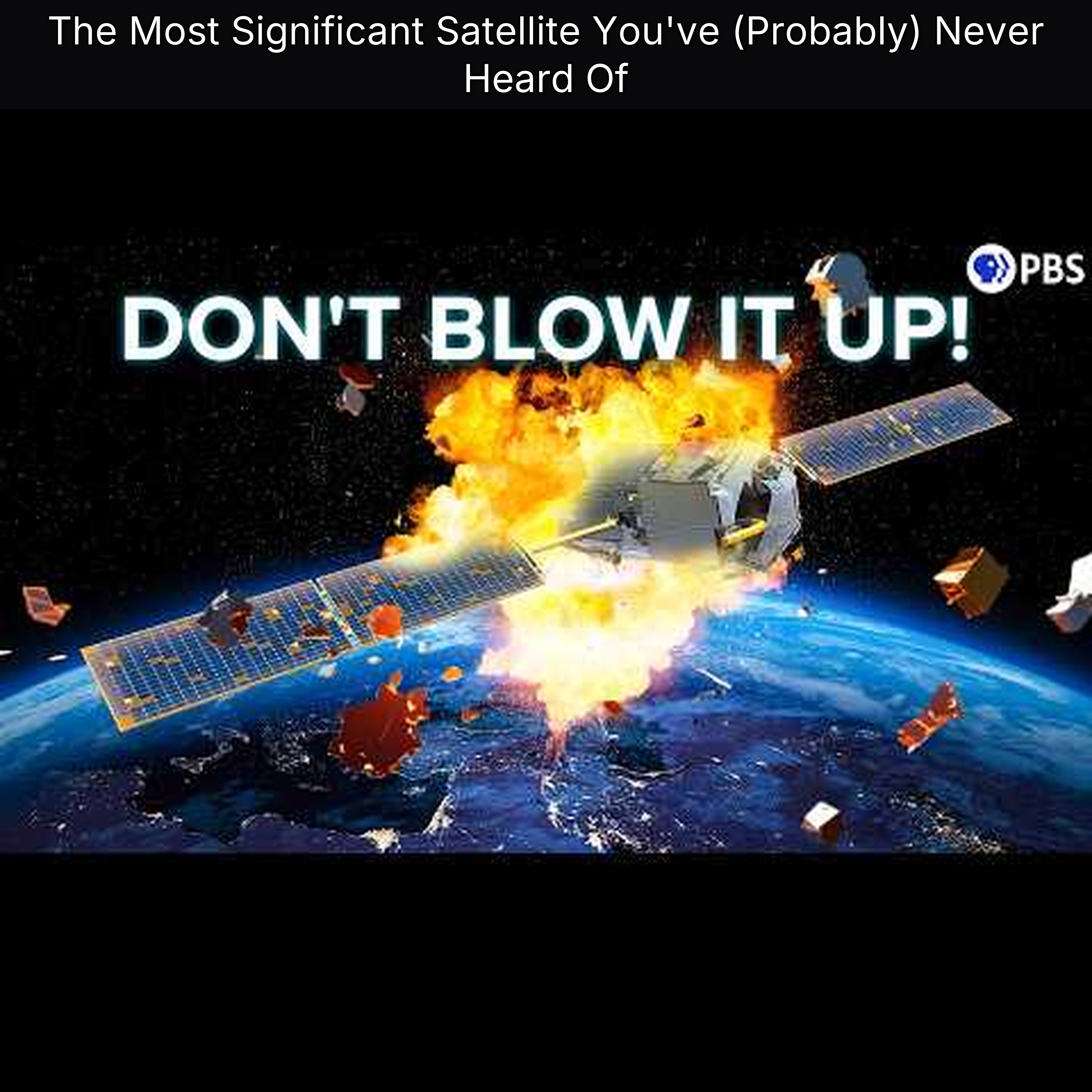 The Most Significant Satellite You've (Probably) Never Heard Of
