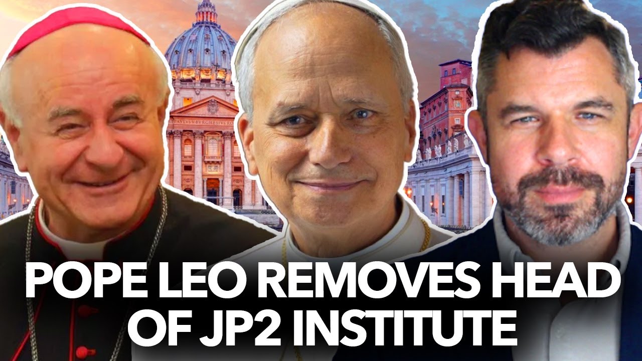 1216: Pope Leo XIV removes controversial Head of John Paul II Institute – Dr Taylor Marshall