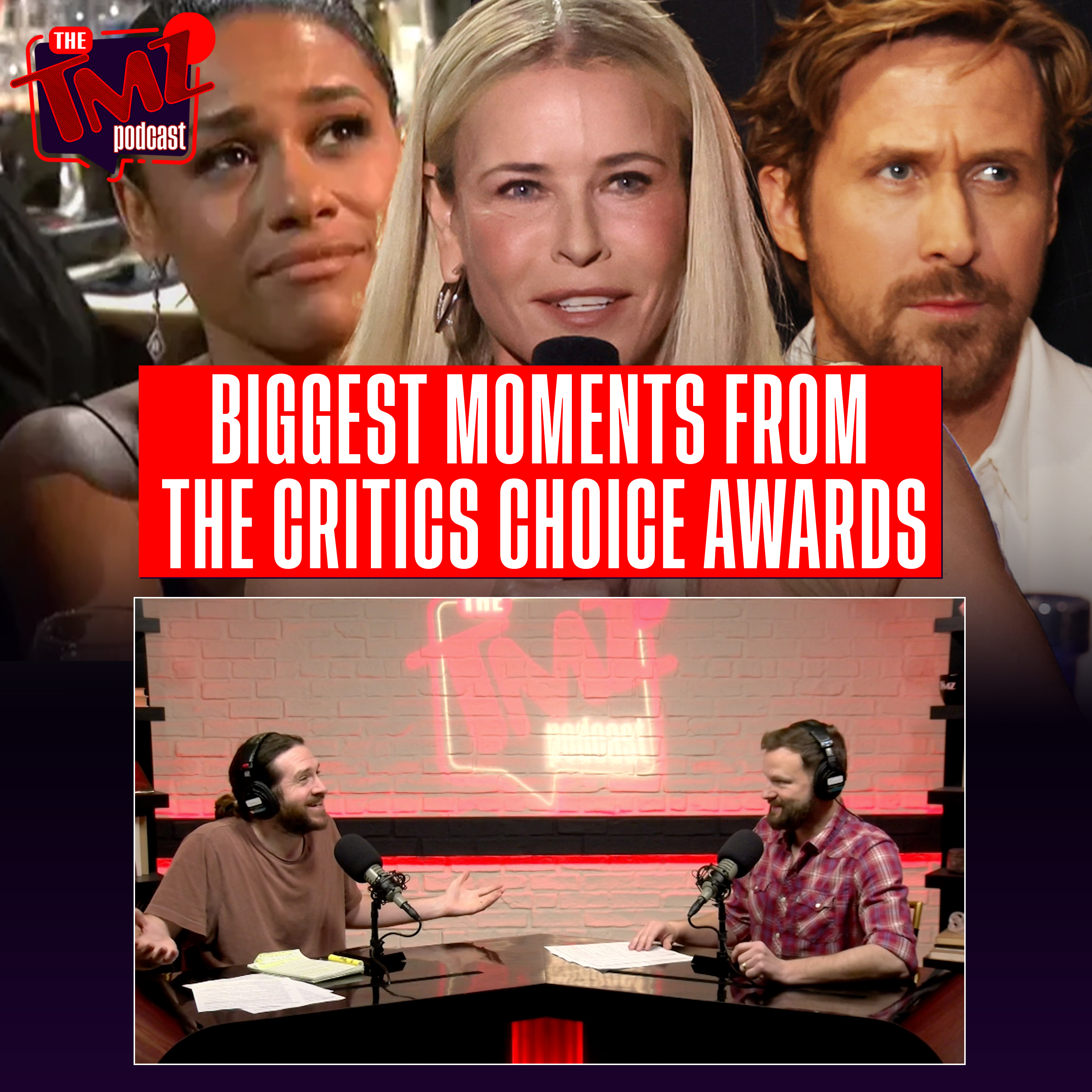 Critics Choice Awards: Chelsea Handler Takes Jab At Jo Koy, Gosling's Shocking Win, + Ariana DeBose Is Pissed