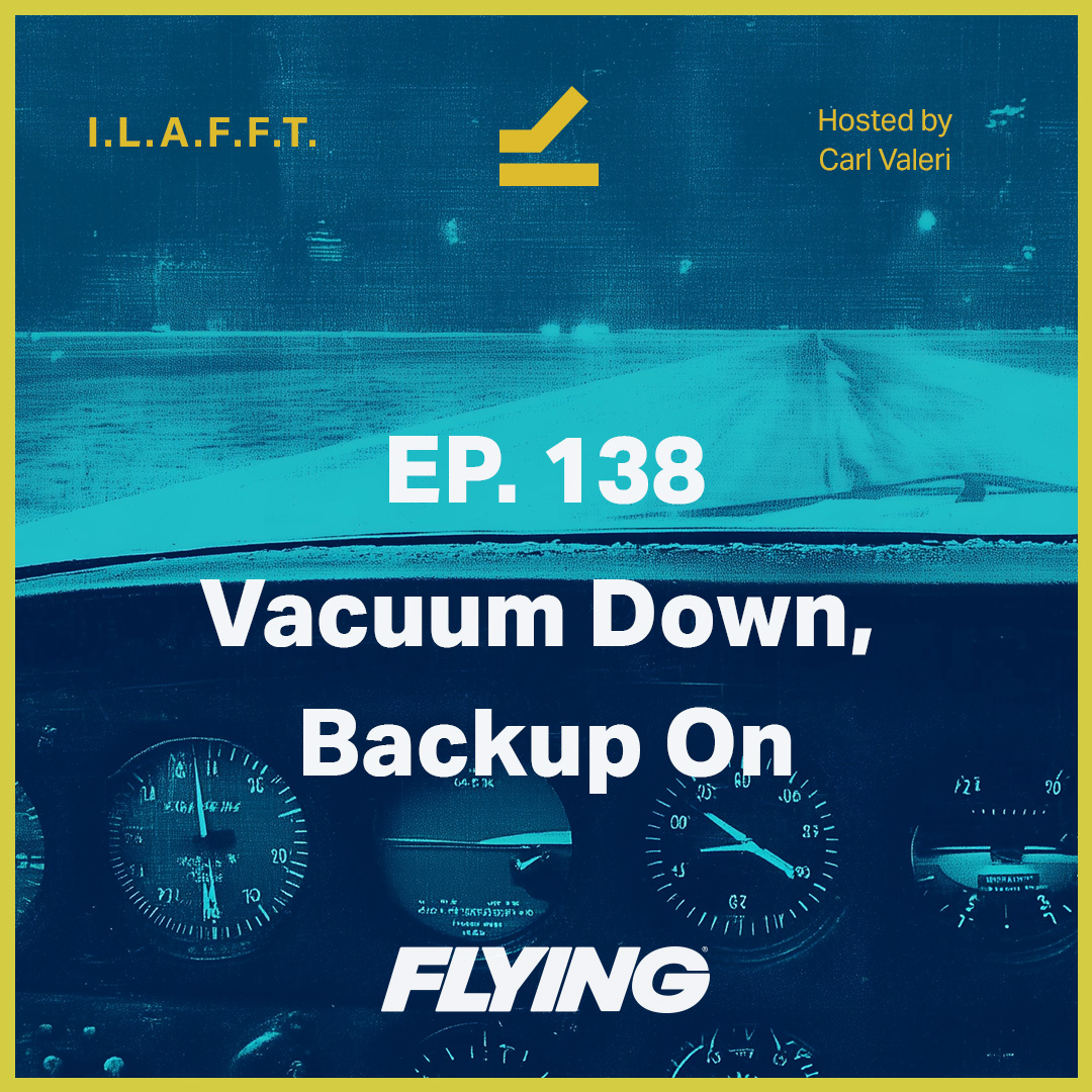 138. Vacuum Down, Backup On