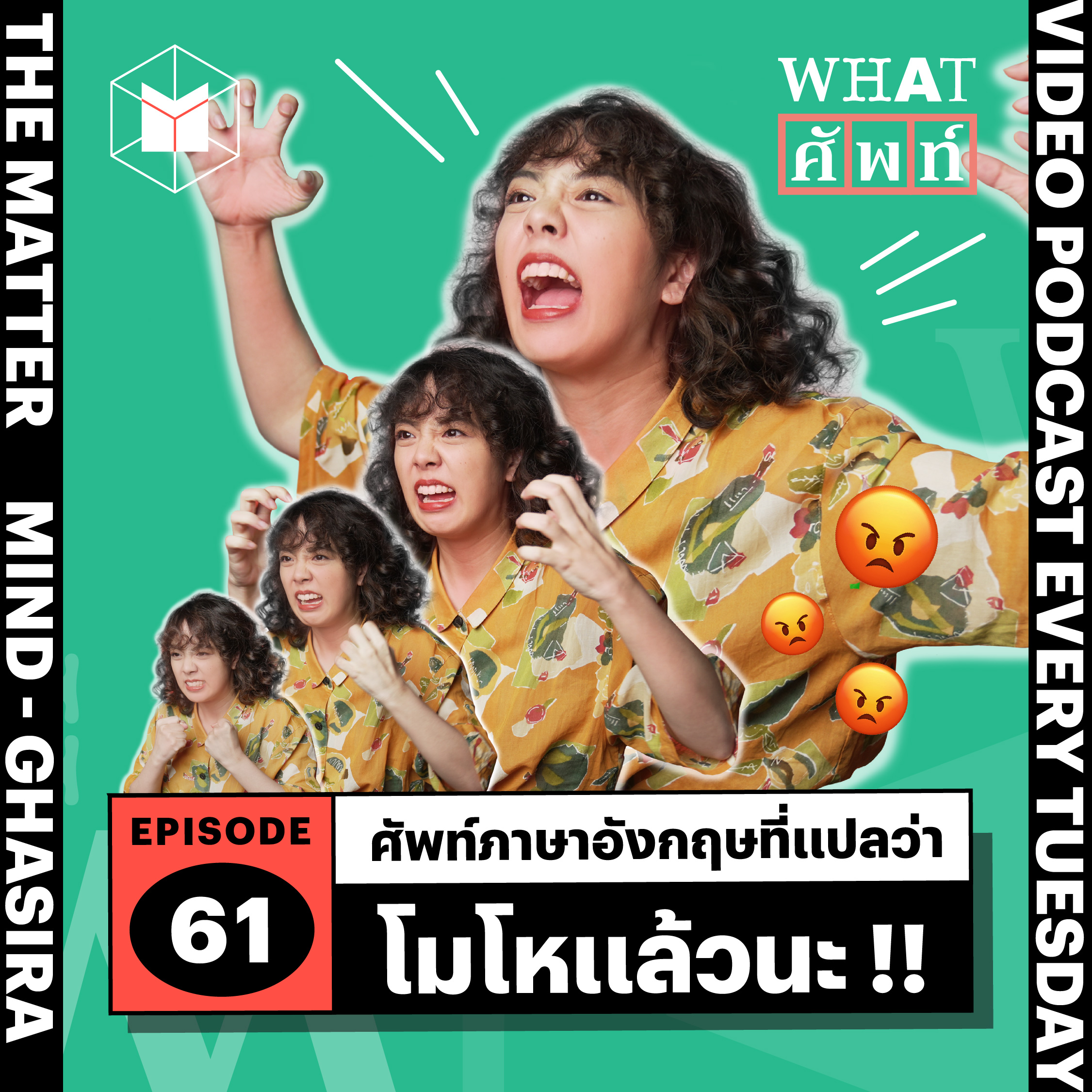 ศัพท์ภาษาอังกฤษที่แปลว่า ‘โมโหแล้วนะ!’ | WS61