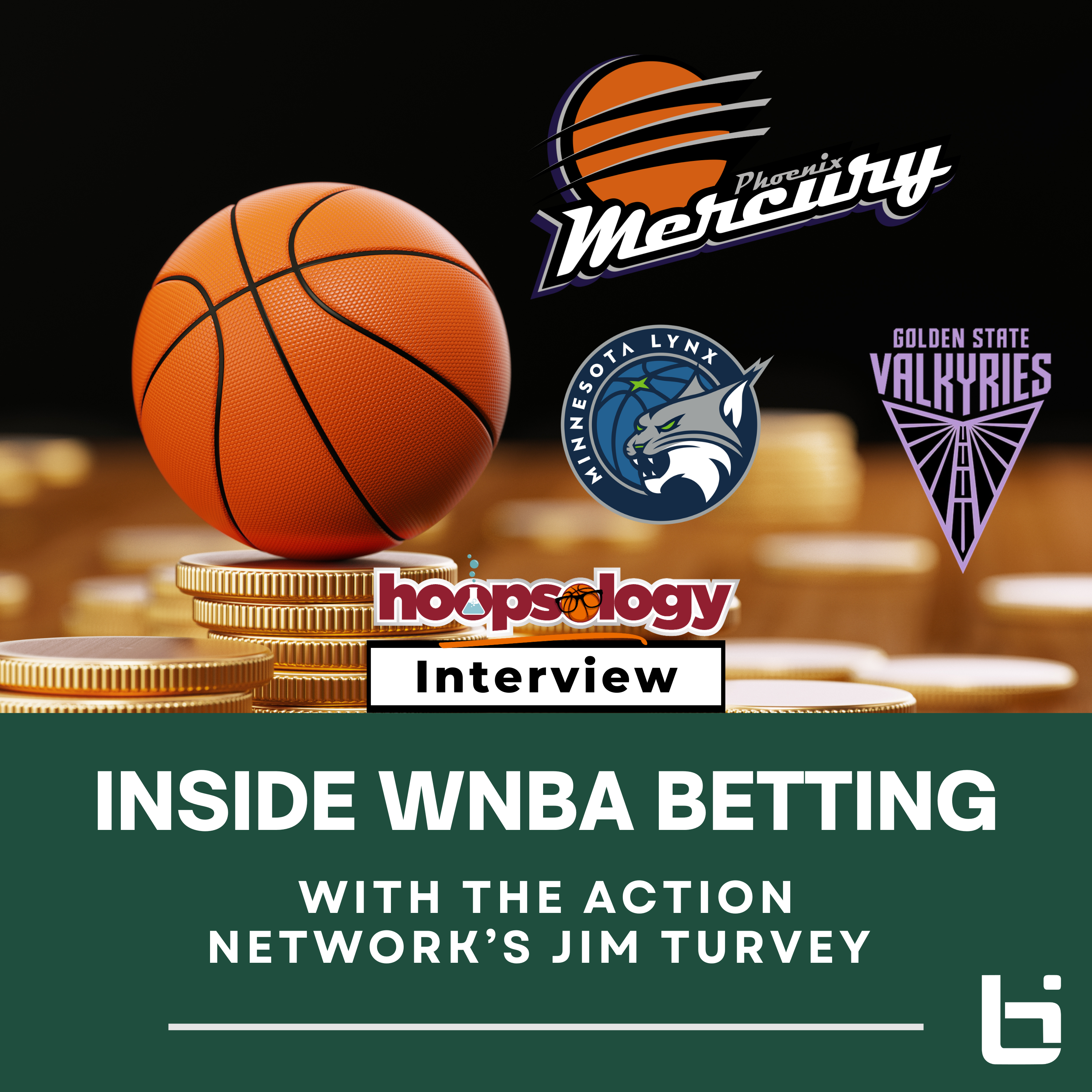 Inside WNBA Betting: Playoffs, Caitlin Clark, and League Growth with Jim Turvey episode artwork