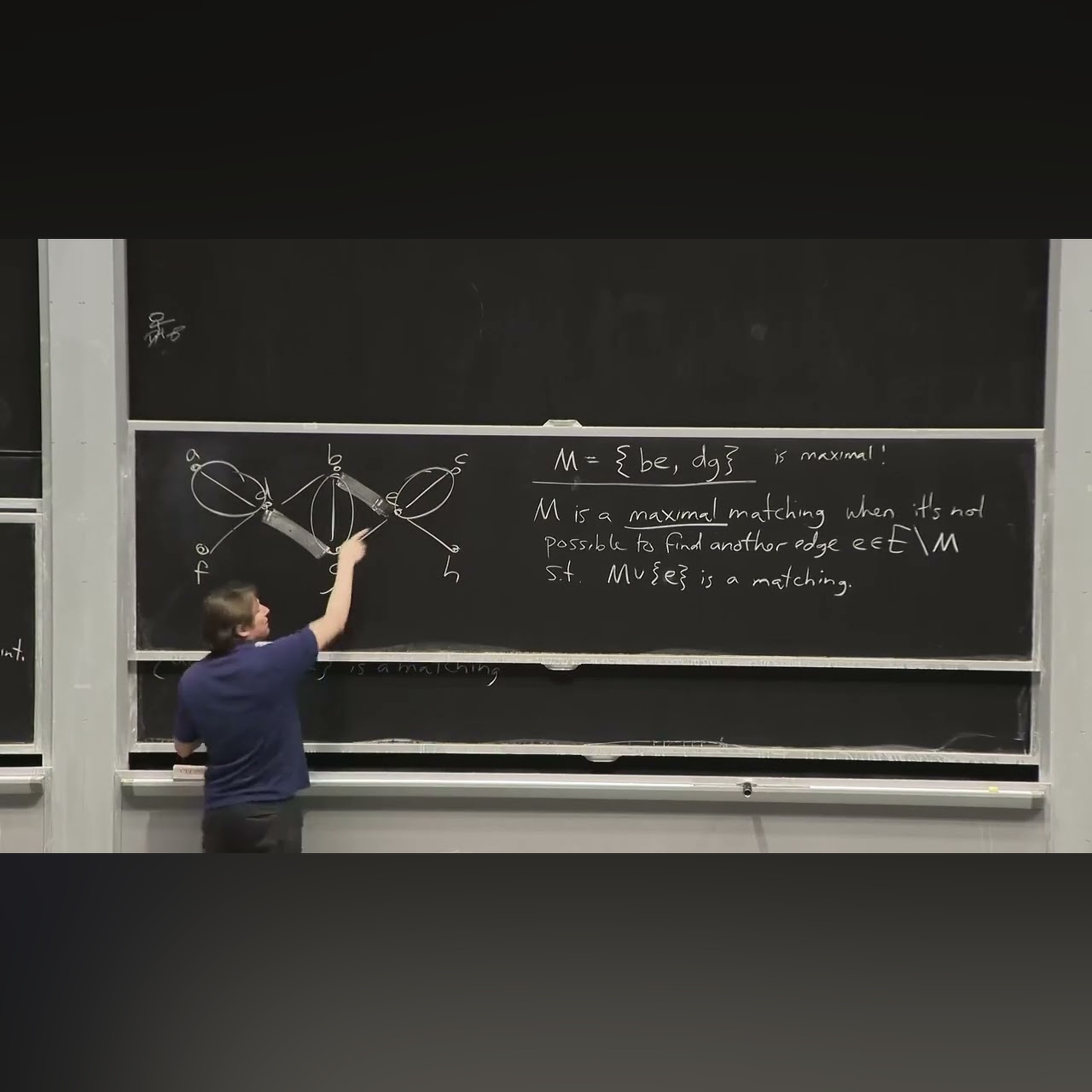 Lecture 12: Matching