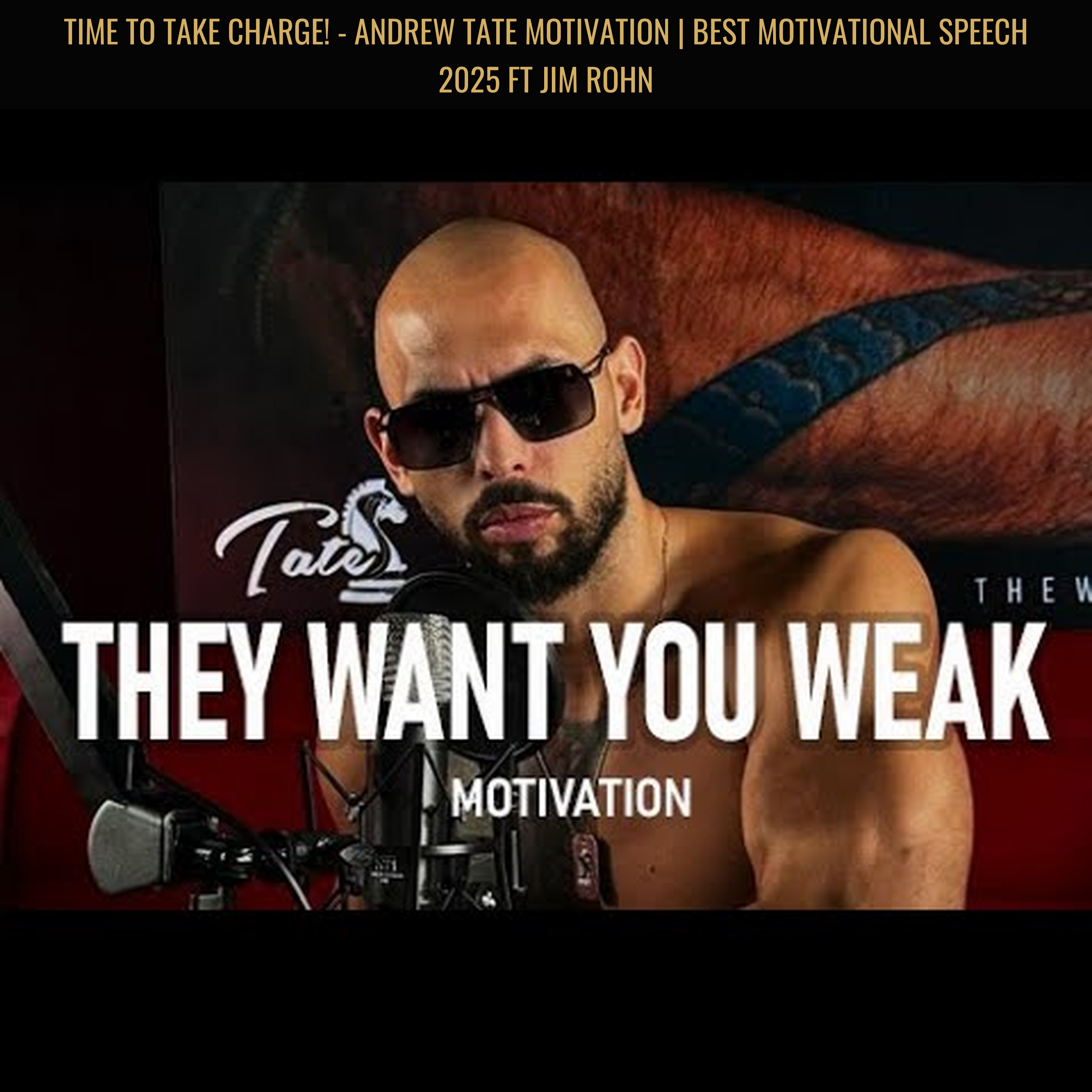TIME TO TAKE CHARGE! - Andrew Tate Motivation | Best Motivational Speech 2025 ft Jim Rohn