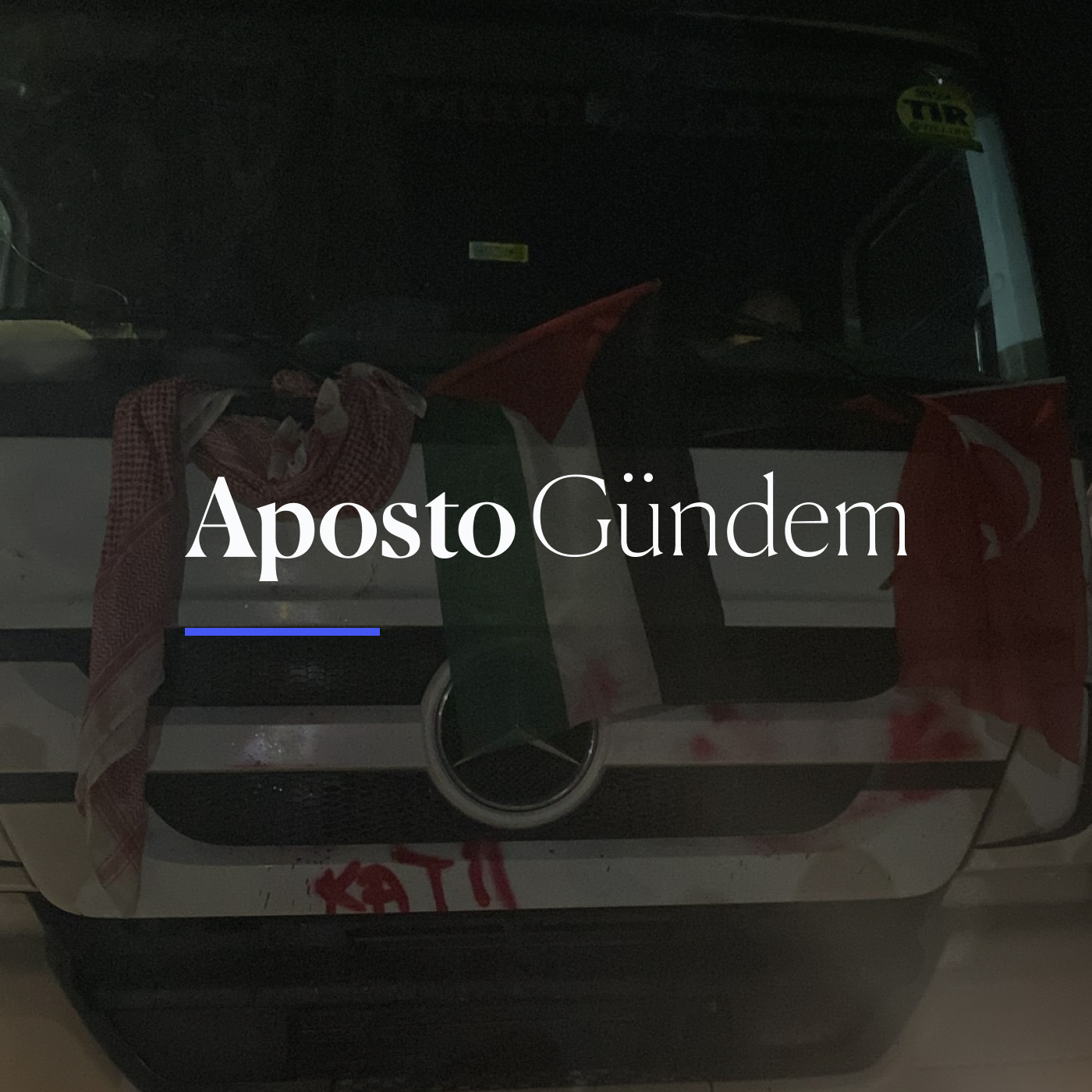 Aposto Altı Otuz | 2 Kasım Cumartesi - İsrail protestosu, vergi yüzsüzleri